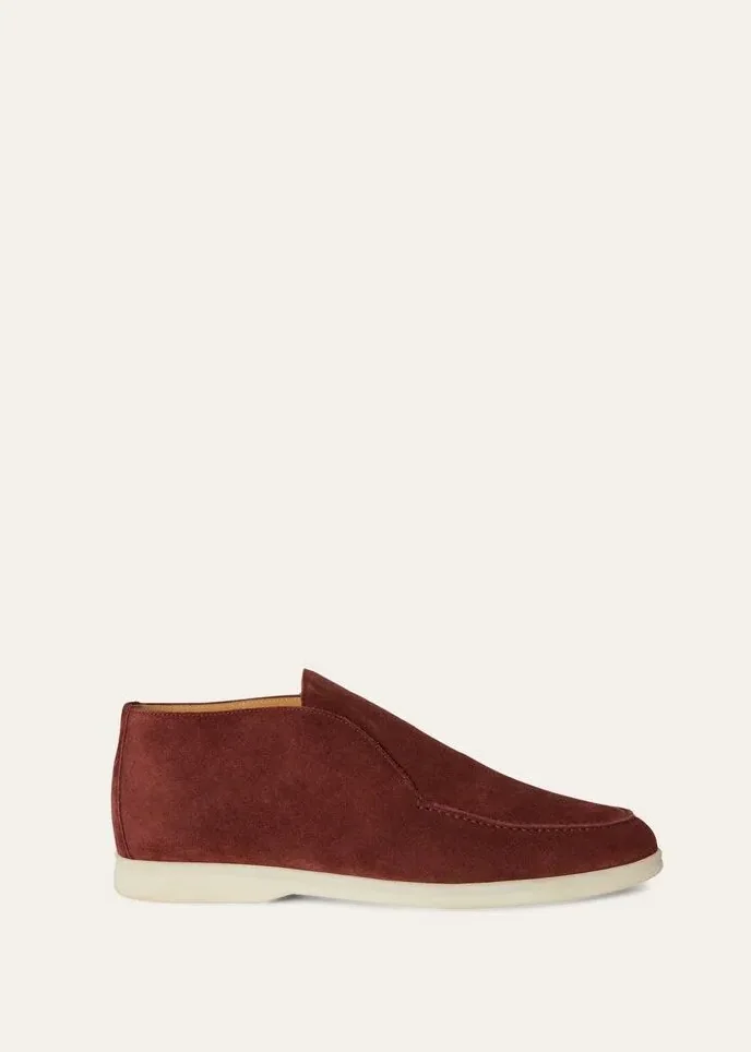 Loro Piana Open Walk Chukka Boots Brown Loro Piana Open Walk Chukka Boots Brown
