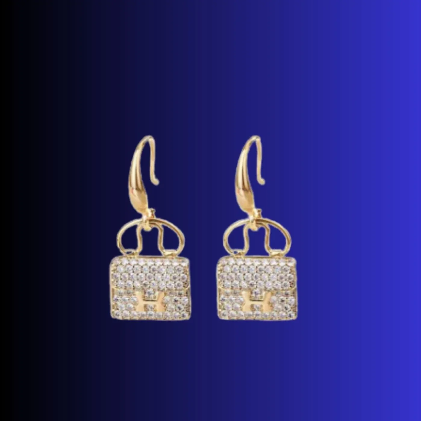 Amulettes Constance Earrings Gold Tone Amulettes Constance Earrings Gold Tone