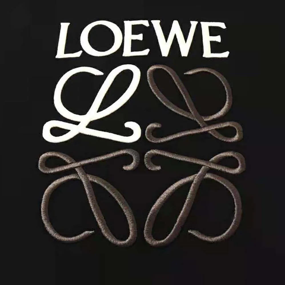 Loewe Anagram Sweatshirt in Cotton for Women in Black