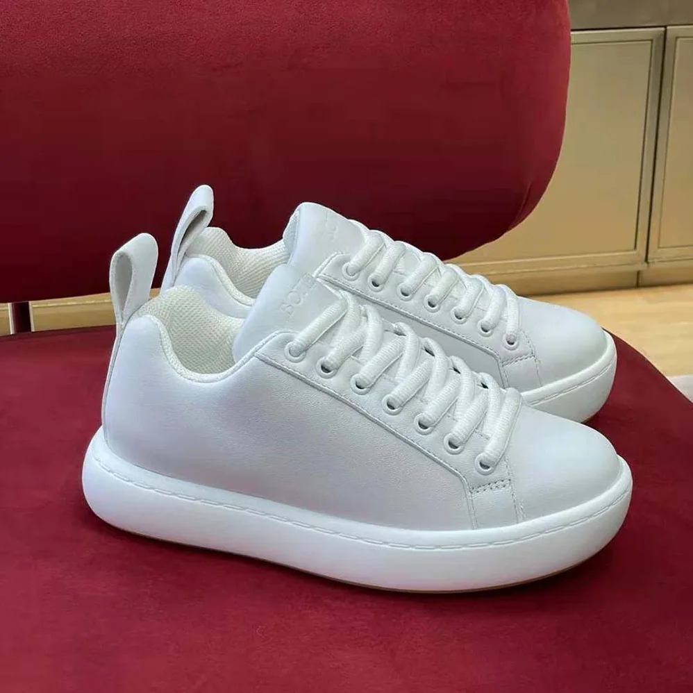 Bottega Veneta Pillow Sneaker Padded Leather Lace-up Sneakers for Unisex in Beige Bottega Veneta Pillow Sneaker Padded Leather Lace-up Sneakers for Unisex in Beige
