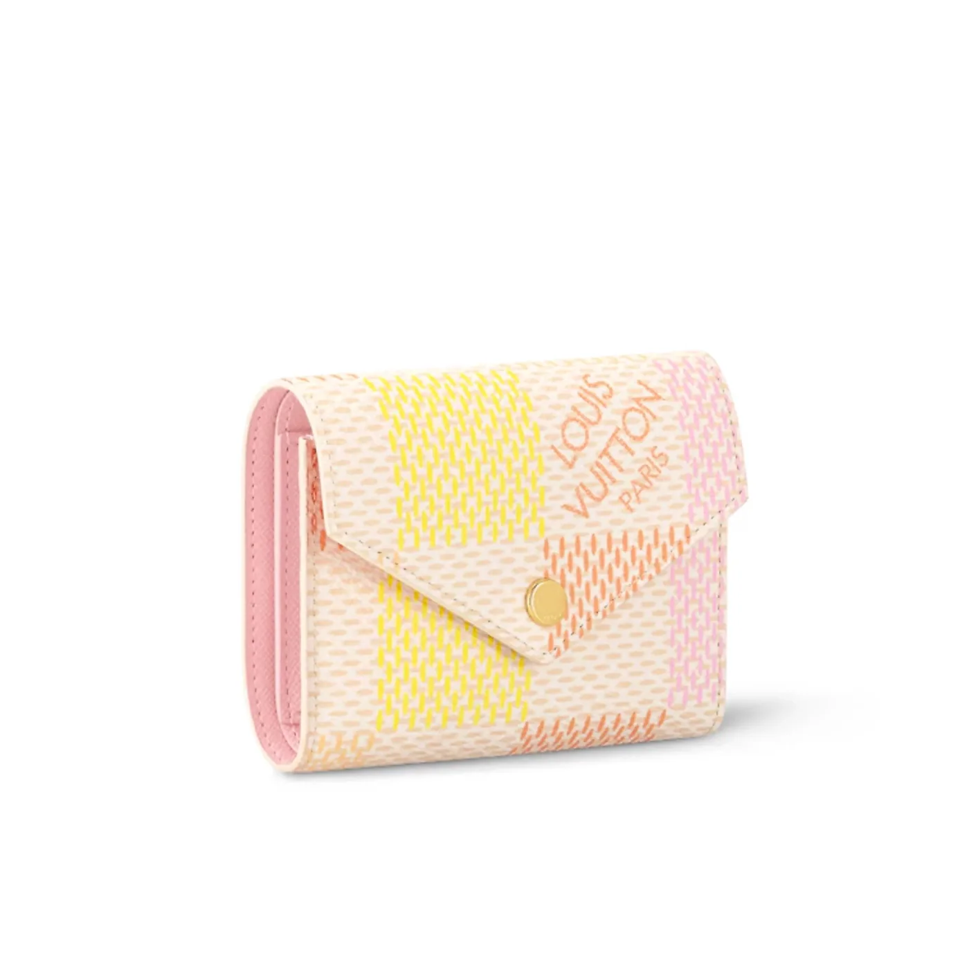 Louis Vuitton Victorine Wallet Pink 4.7 Inches/