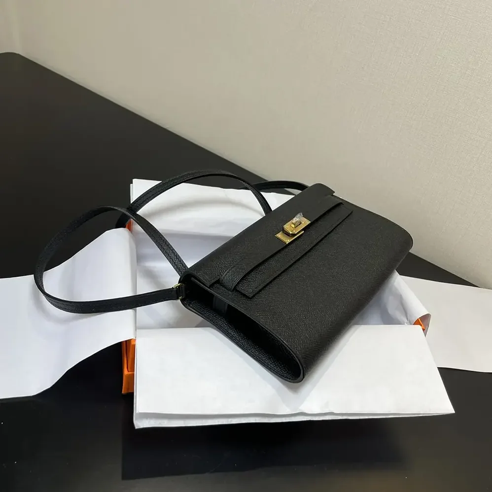 Hermes Kelly To Go in Epsom Leather for Women in Black/Gold Hermes Kelly To Go in Epsom Leather for Women in Black/Gold