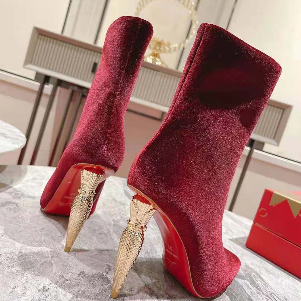 Christian Louboutin Lipbooty 100 mm Heel Height for Women in Red