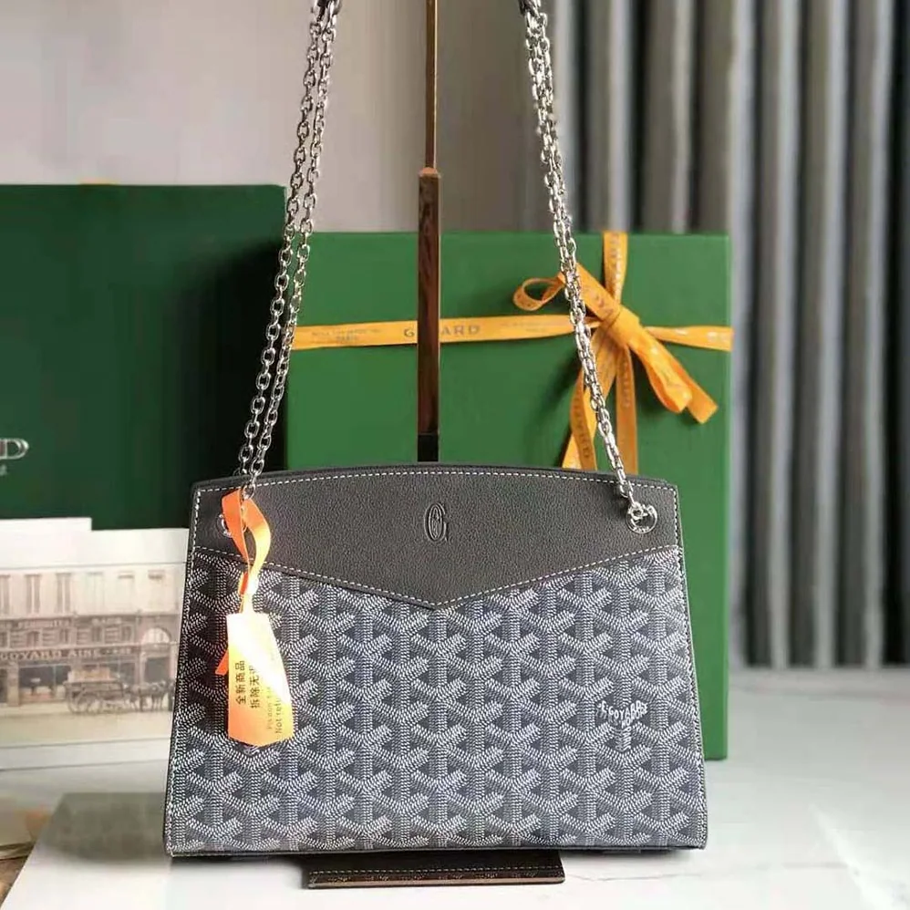 Goyard Rouette Structuré Pm Bag for Women in Silver
