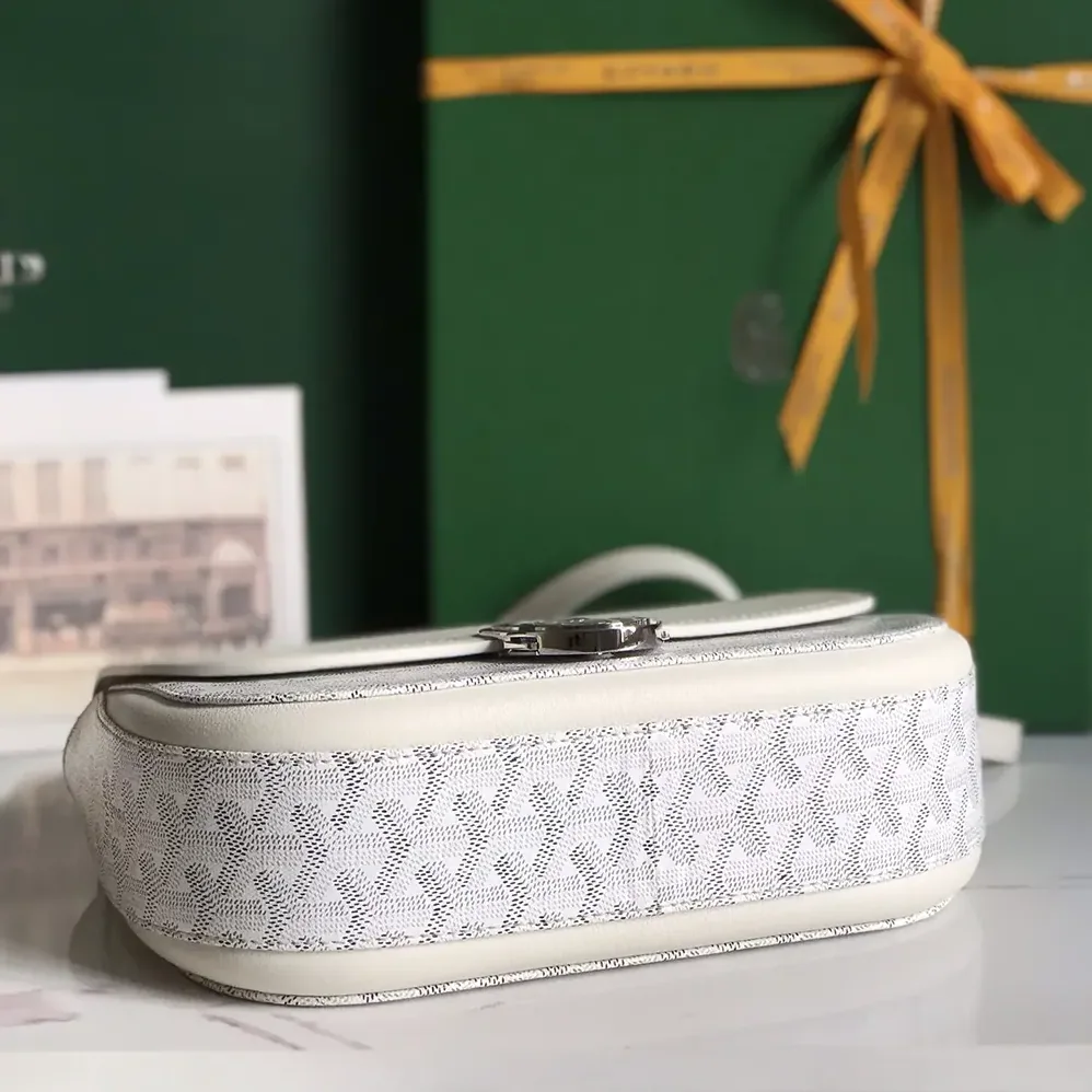 Goyard 233 Bag for Unisex in White Goyard 233 Bag for Unisex in White