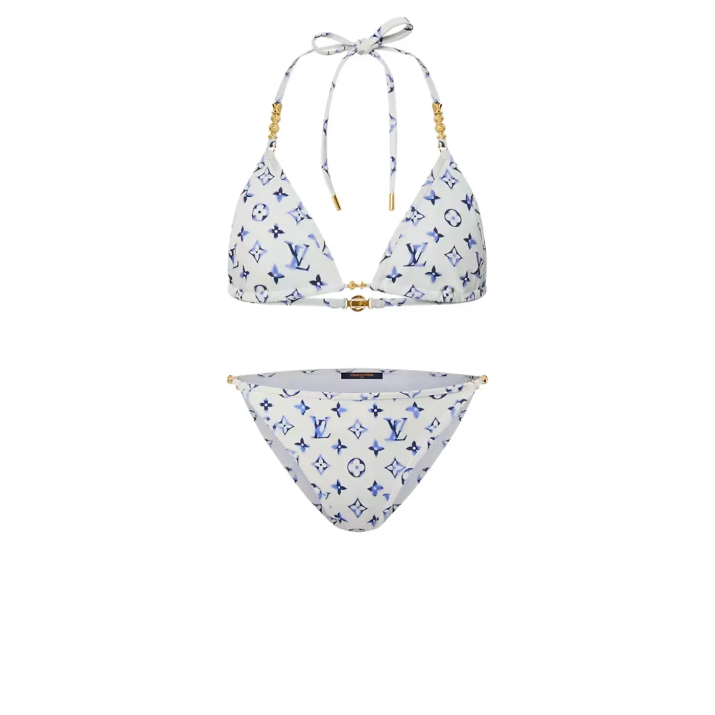 Louis Vuitton Aquarelle Monogram Bikini Petrol Blue 1AHHU5
