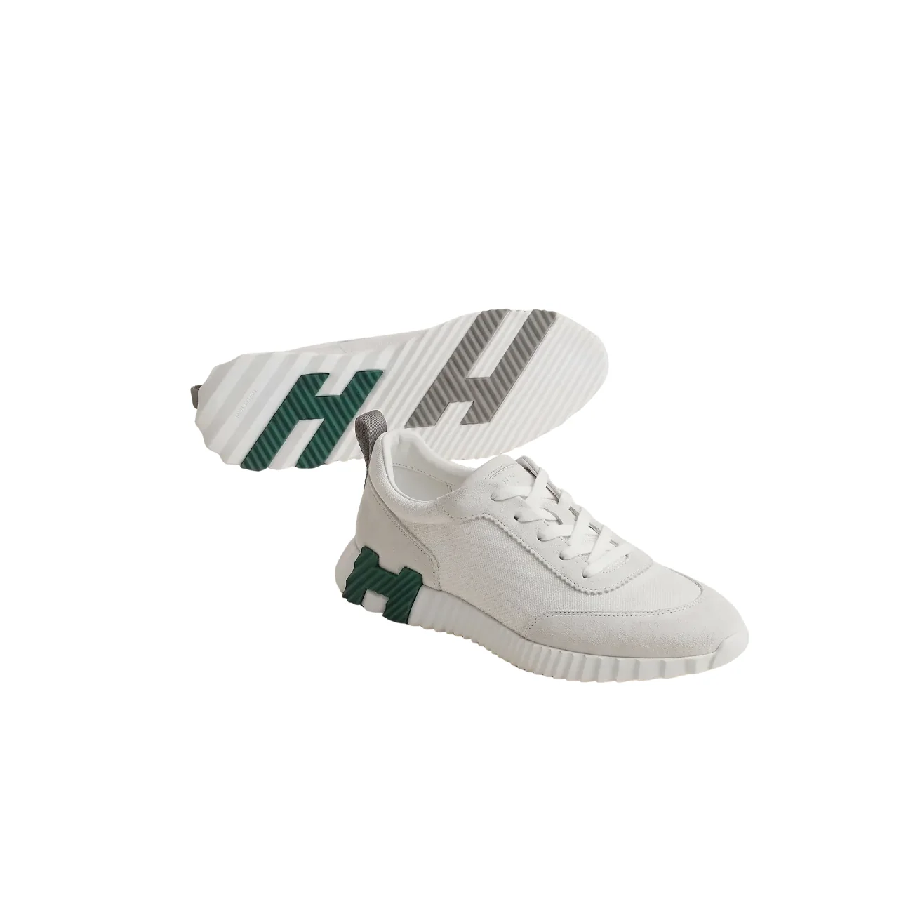 Hermes Bouncing Sneakers White