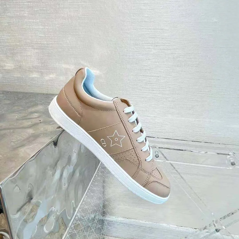 Dior Star Sneaker Nude Calfskin for Women Dior Star Sneaker Nude Calfskin for Women