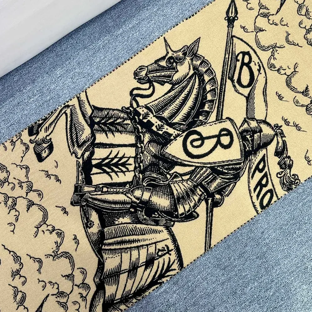 Burberry Reversible EKD Cashmere Scarf for Unisex