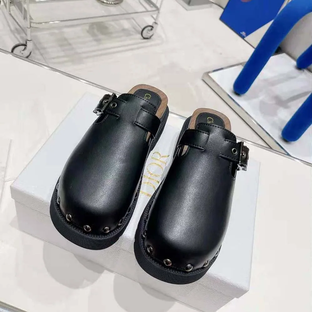 Dior Diorquake Clog Black Calfskin for Women Dior Diorquake Clog Black Calfskin for Women