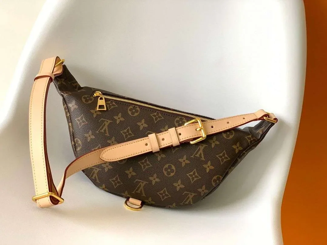 Louis Vuitton Bumbag in Brown Monogram Gold Hardware