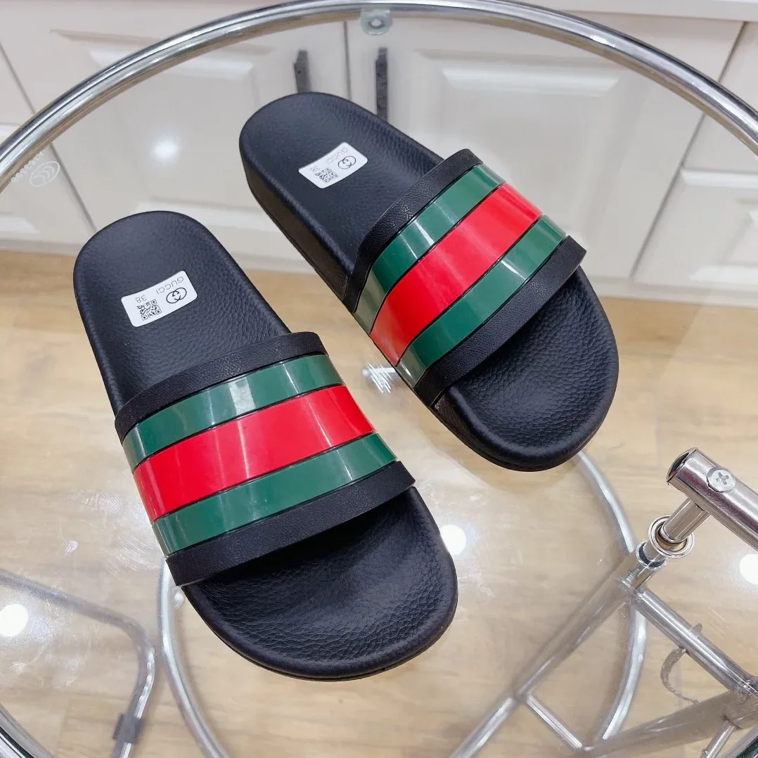 Gucci Slide Sandal With Web Black for Women Gucci Slide Sandal With Web Black for Women