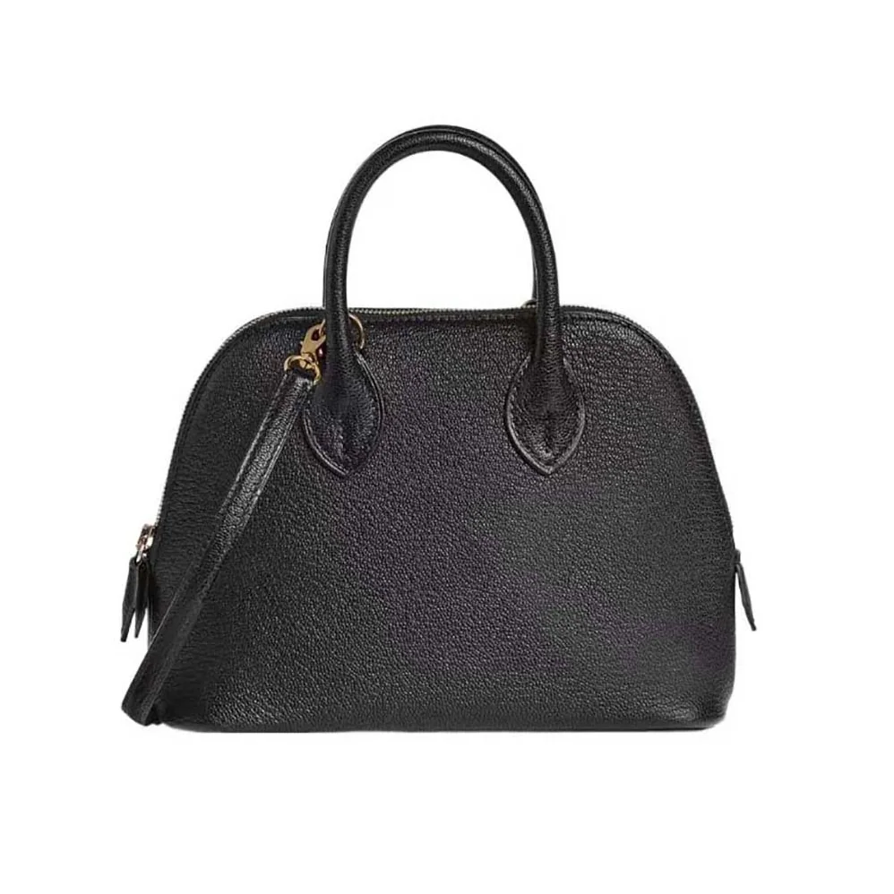 Hermes Bolide 1923 Bag in Epsom Calfskin for Unisex in Black/Gold Hermes Bolide 1923 Bag in Epsom Calfskin for Unisex in Black/Gold