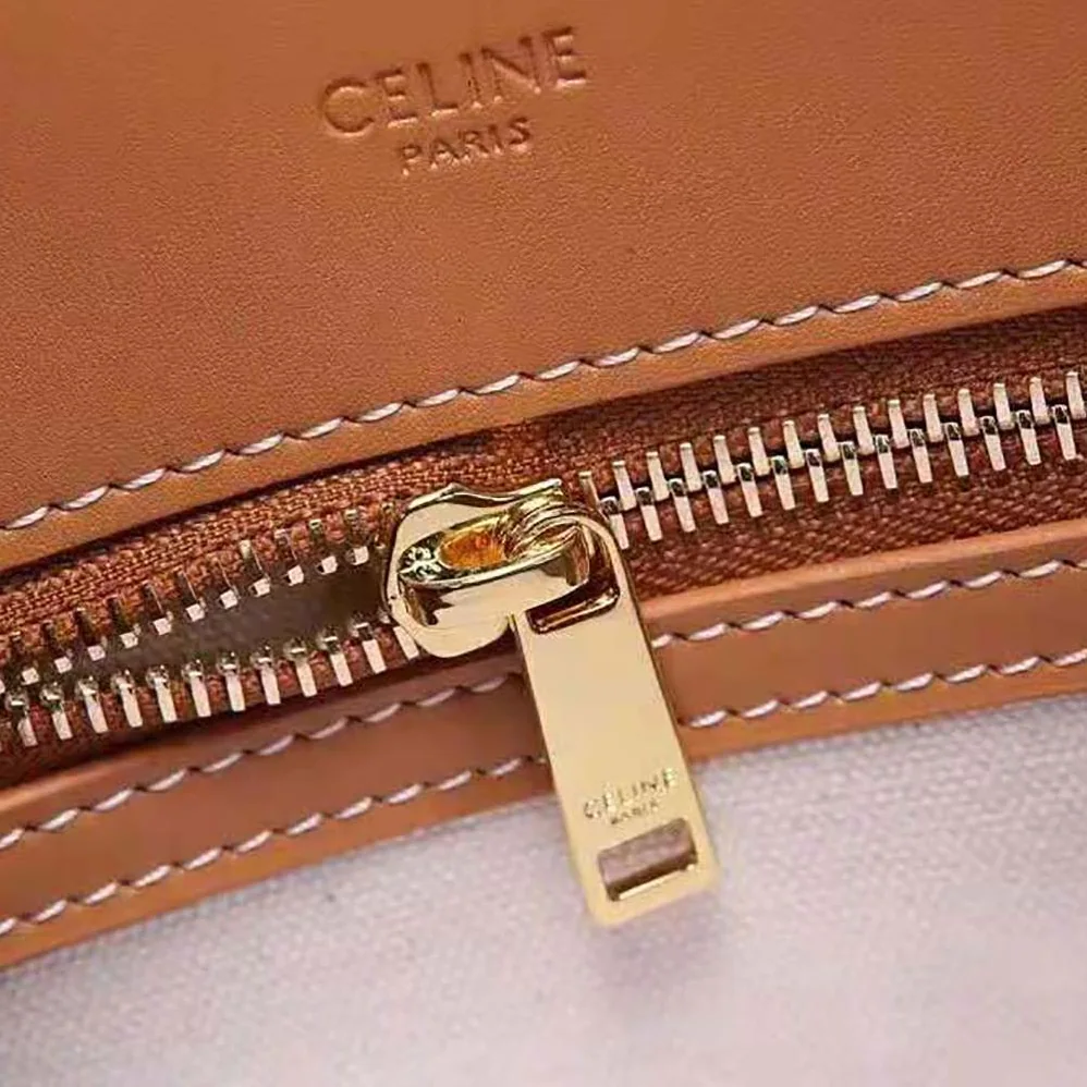Celine Small Vertical Cabas Celine in Canvas with Celine Print and Calfskin for Women Celine Small Vertical Cabas Celine in Canvas with Celine Print and Calfskin for Women