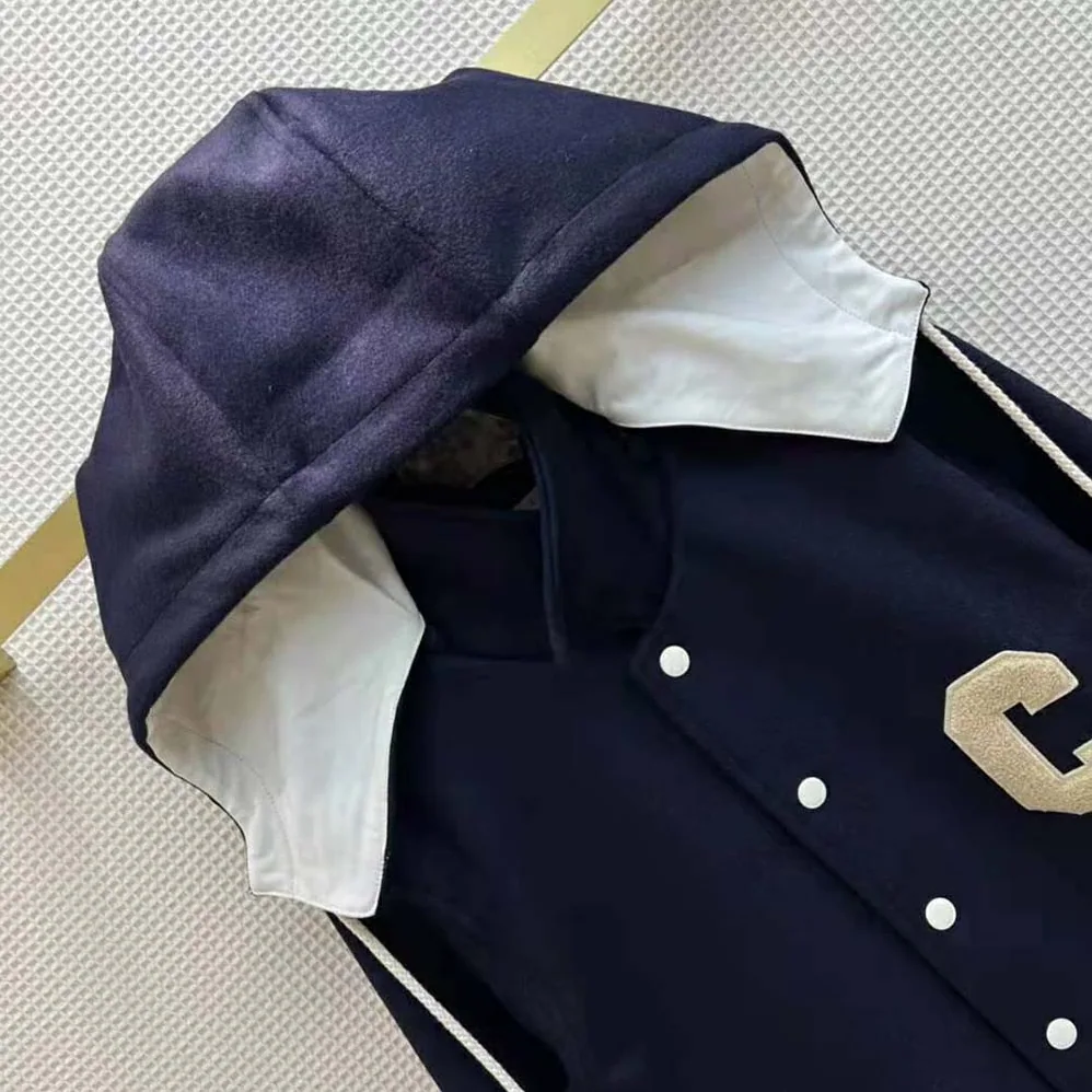 Celine Double for Women in Faced Cashmere Teddy Jacket