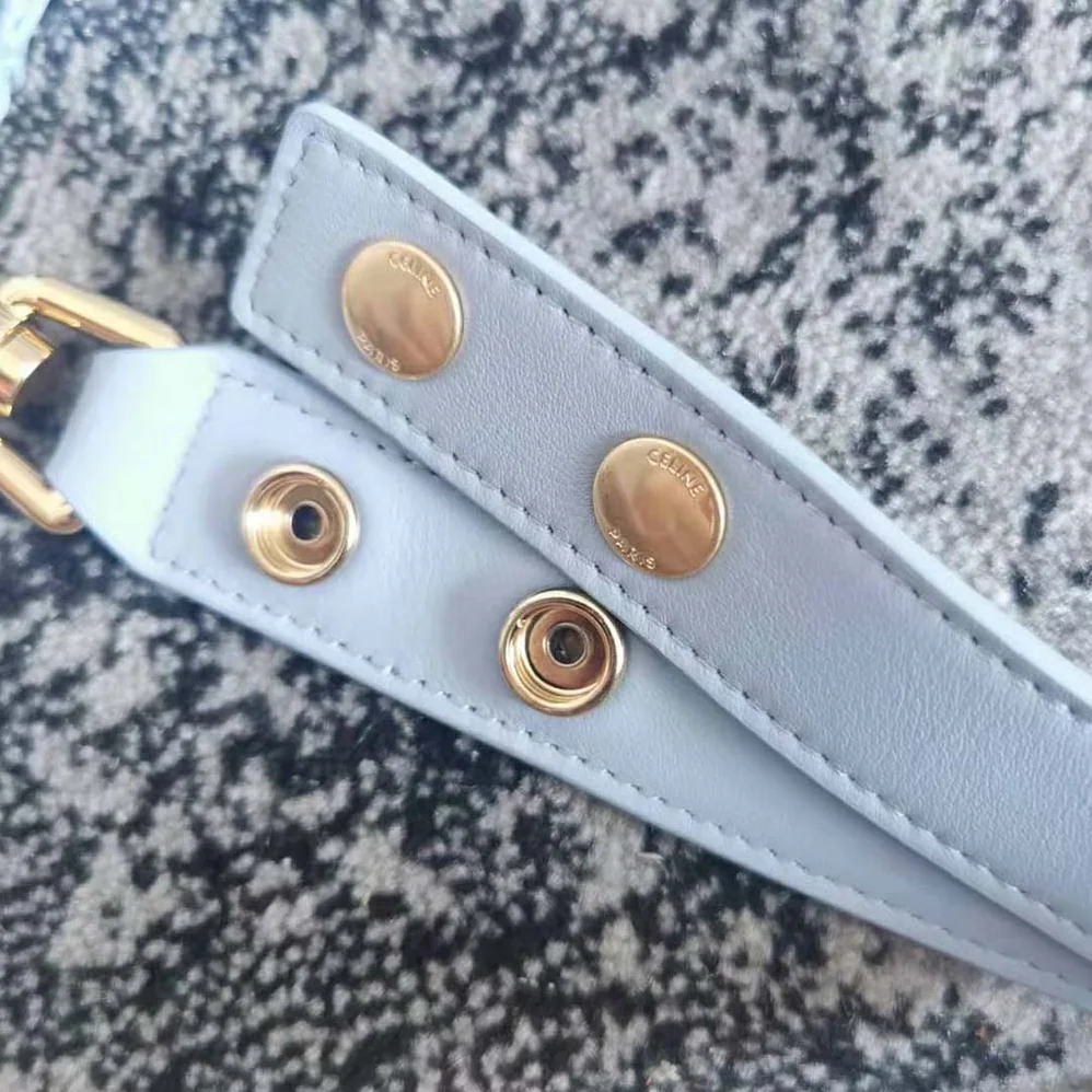 Celine Medium Strap Ava bag in Smooth Calfskin for Women in Blue Celine Medium Strap Ava bag in Smooth Calfskin for Women in Blue