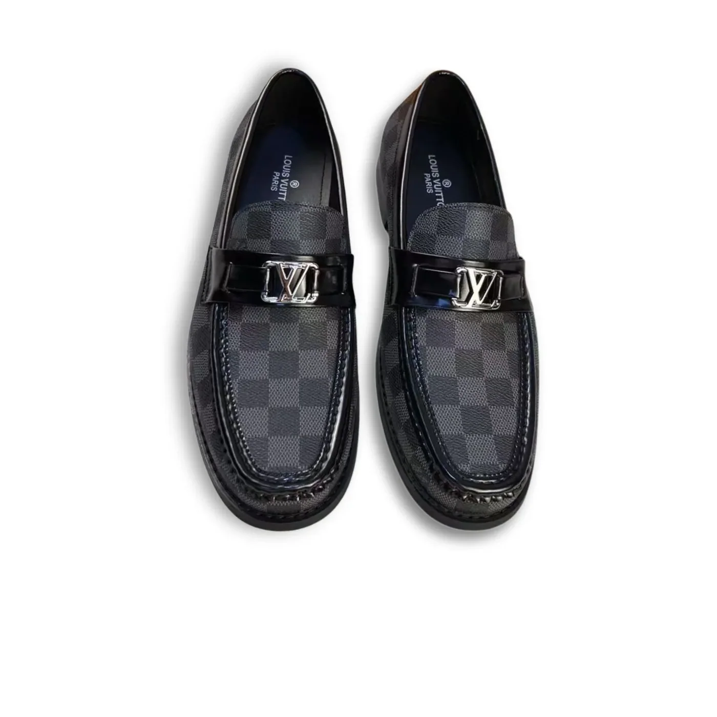 Louis Vuitton Monte Carlo Mocassin Damier Canvas Black Louis Vuitton Monte Carlo Mocassin Damier Canvas Black