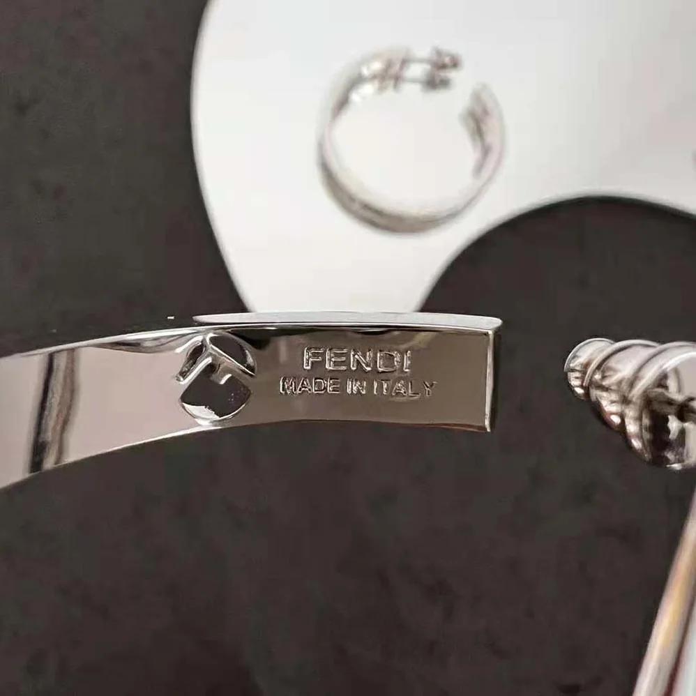 Fendi F Is Fendi Earrings Silver for Women in coloured Fendi F Is Fendi Earrings Silver for Women in coloured