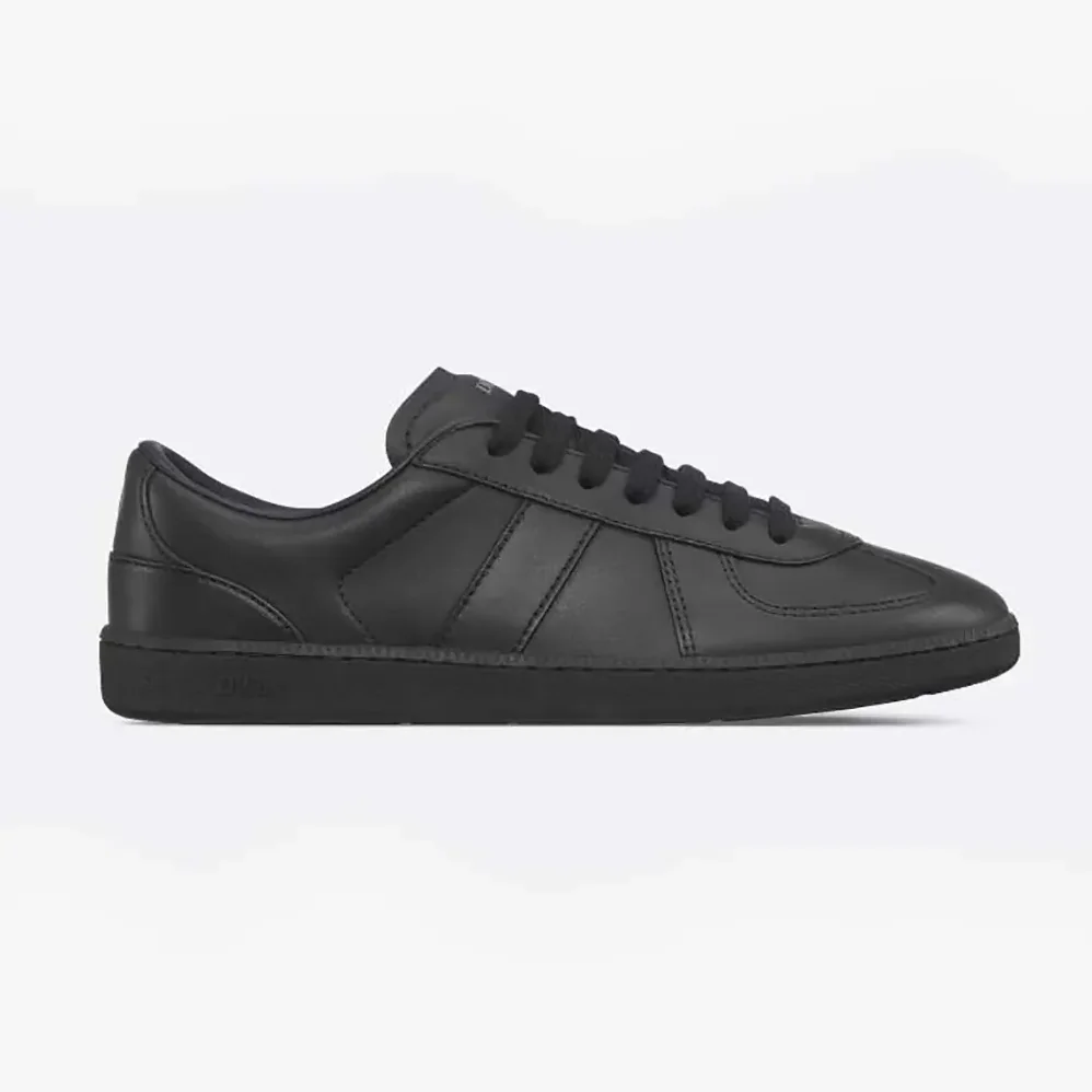 Dior B01 Matchpoint Sneaker Black Smooth Calfskin for Men