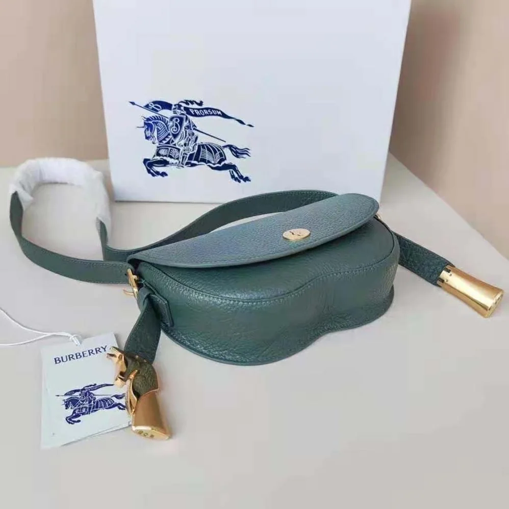 Burberry Chess Satchel for Women in Dark Green Burberry Chess Satchel for Women in Dark Green