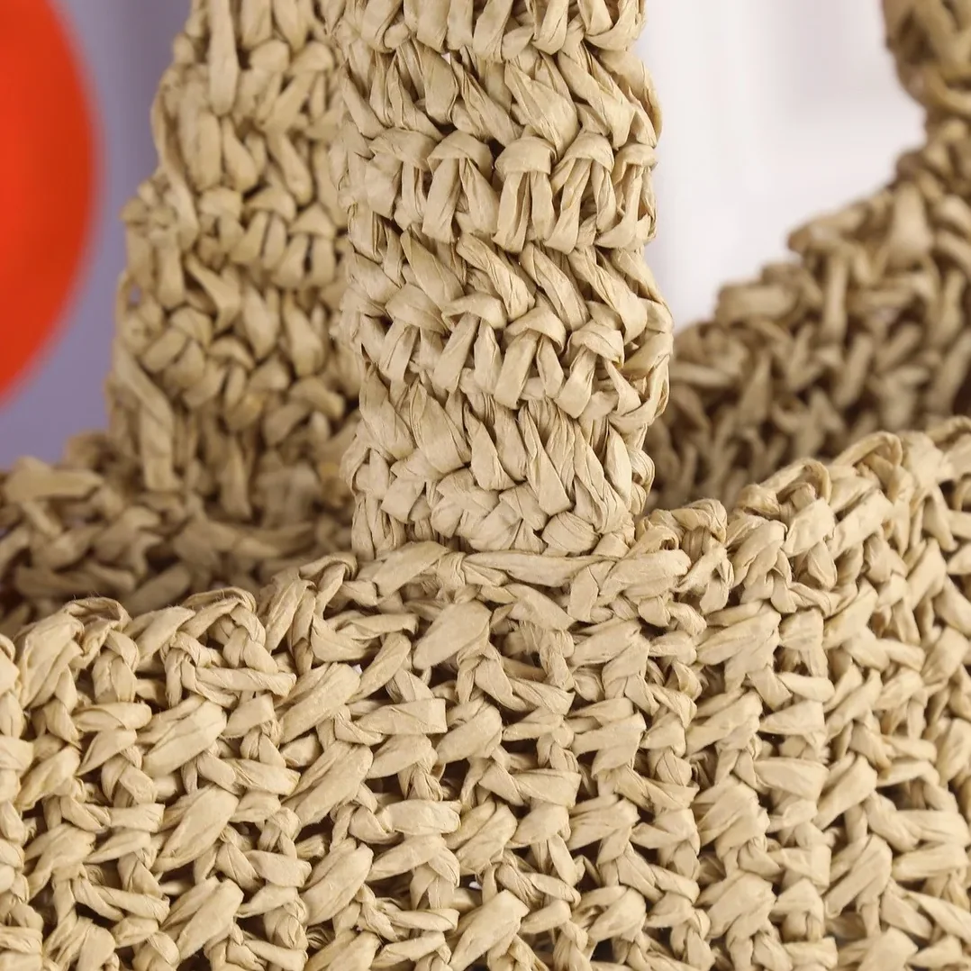 Prada Crochet Tote Bag / Beige 1BG392_2A2T_F0018_V_OOL