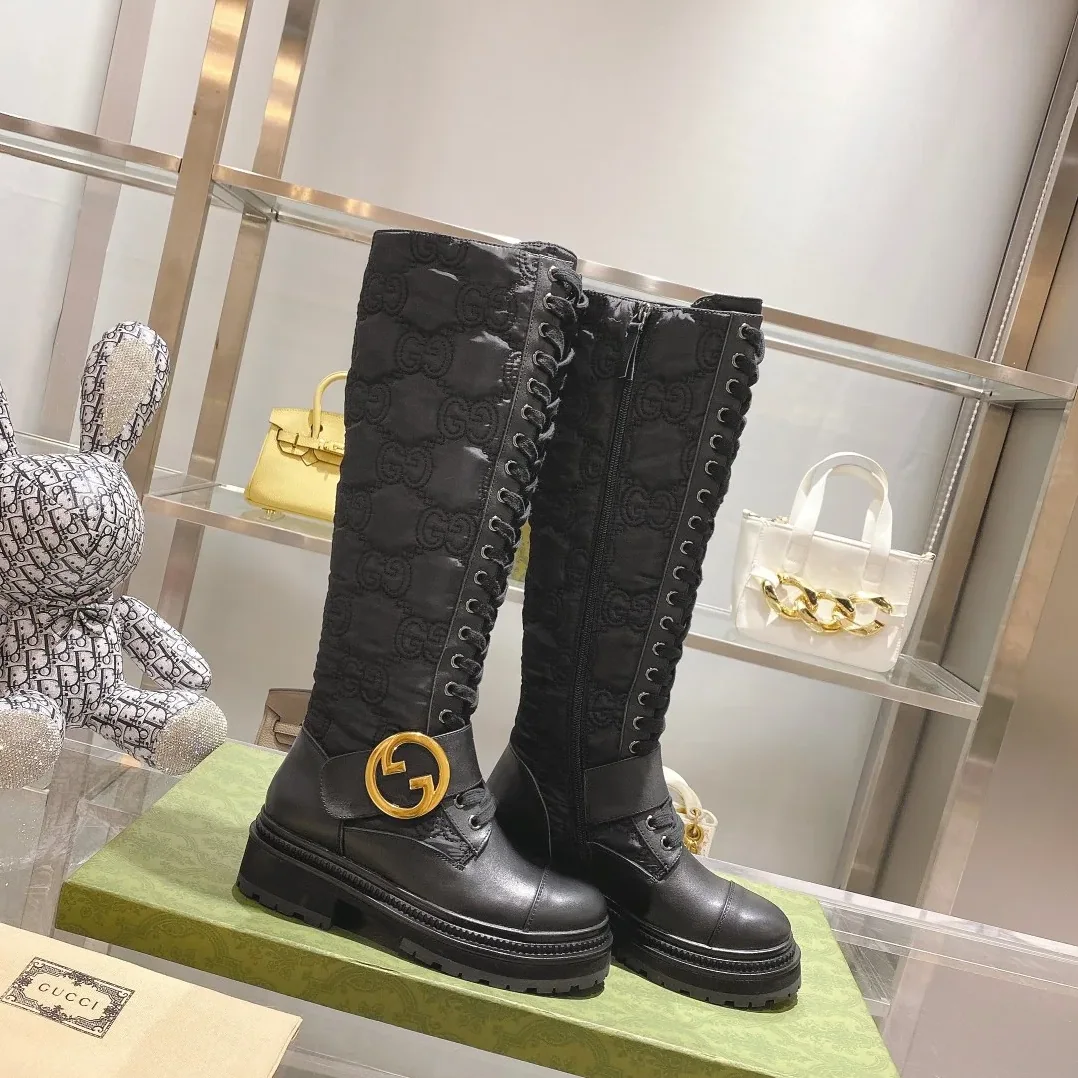Gucci Blondie Boots Black for Women