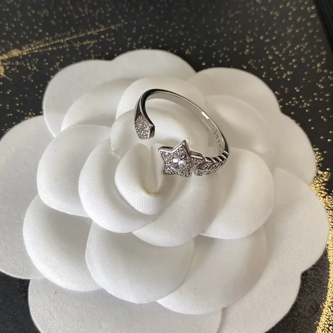 Chanel Coco Rings Silver