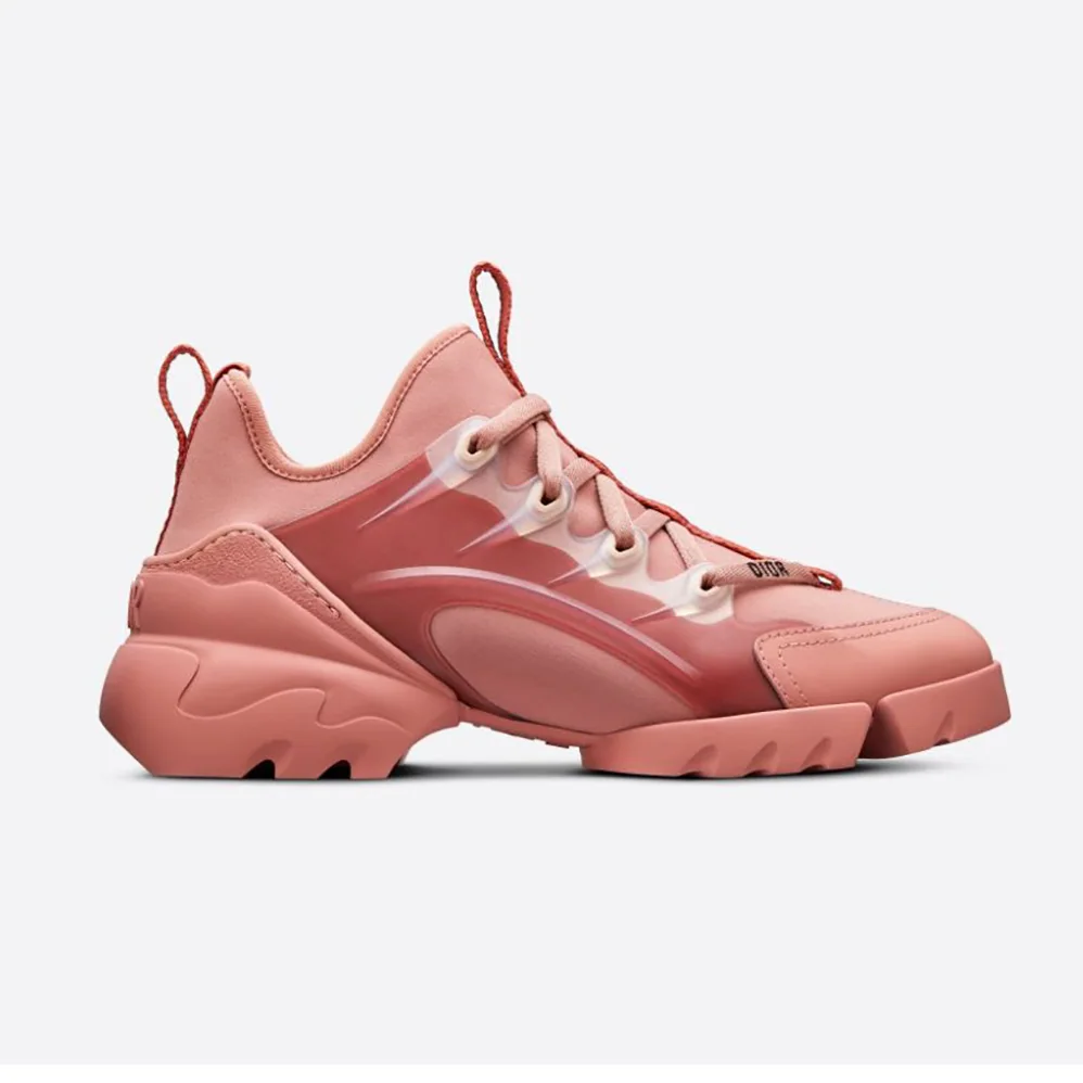 Dior D-connect Sneaker Dark Nude Technical Fabric for Women