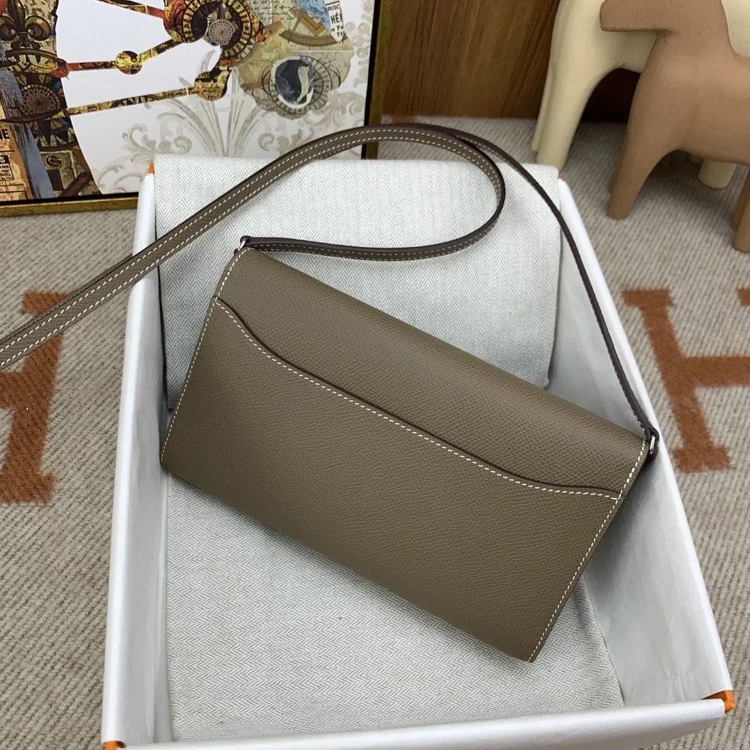 Hermes Constance Long Togo Wallet Brown, Silver Toned Hardware Bag Hermes Constance Long Togo Wallet Brown, Silver Toned Hardware Bag