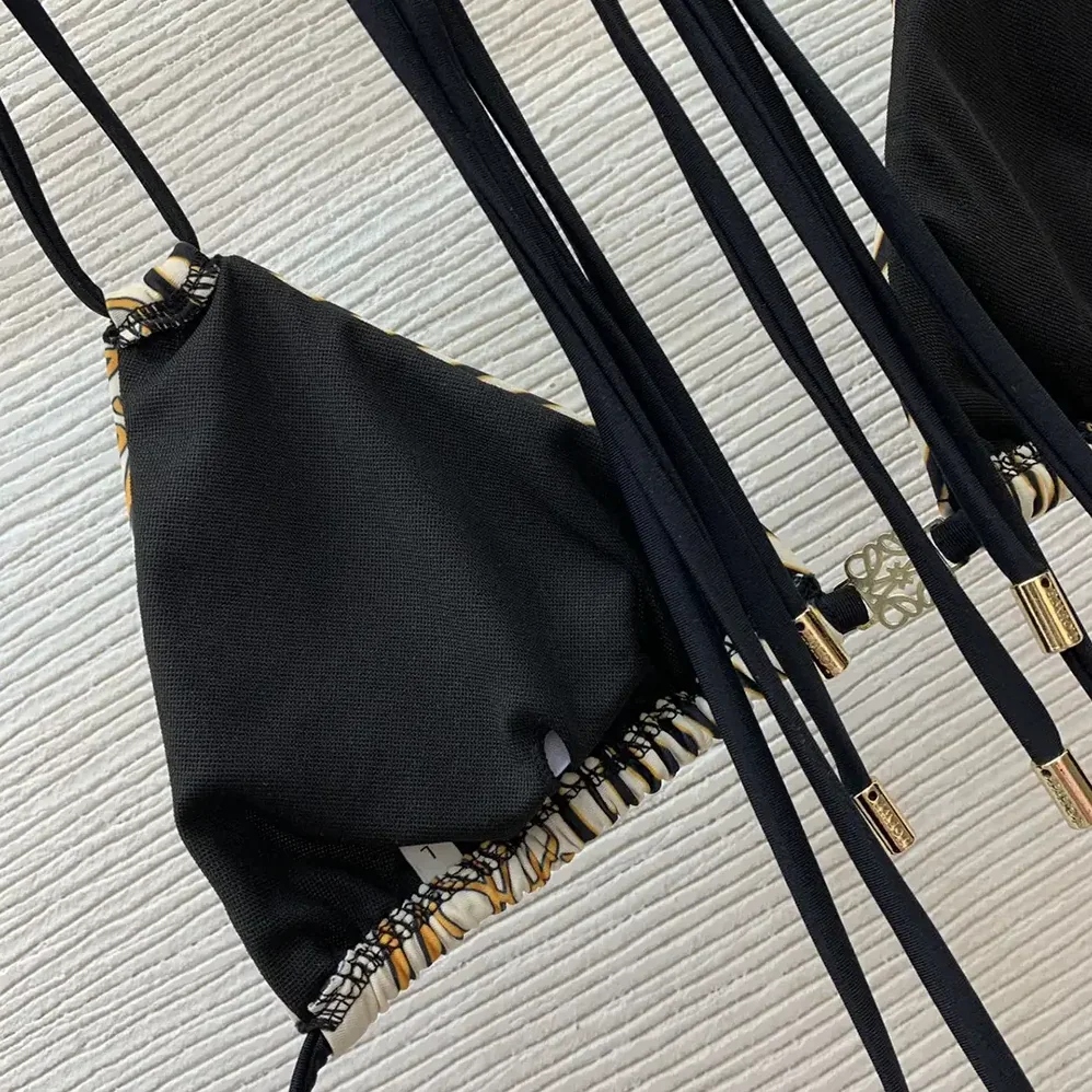 Loewe Bikini Top for Women in Bottoms in Technical Jersey