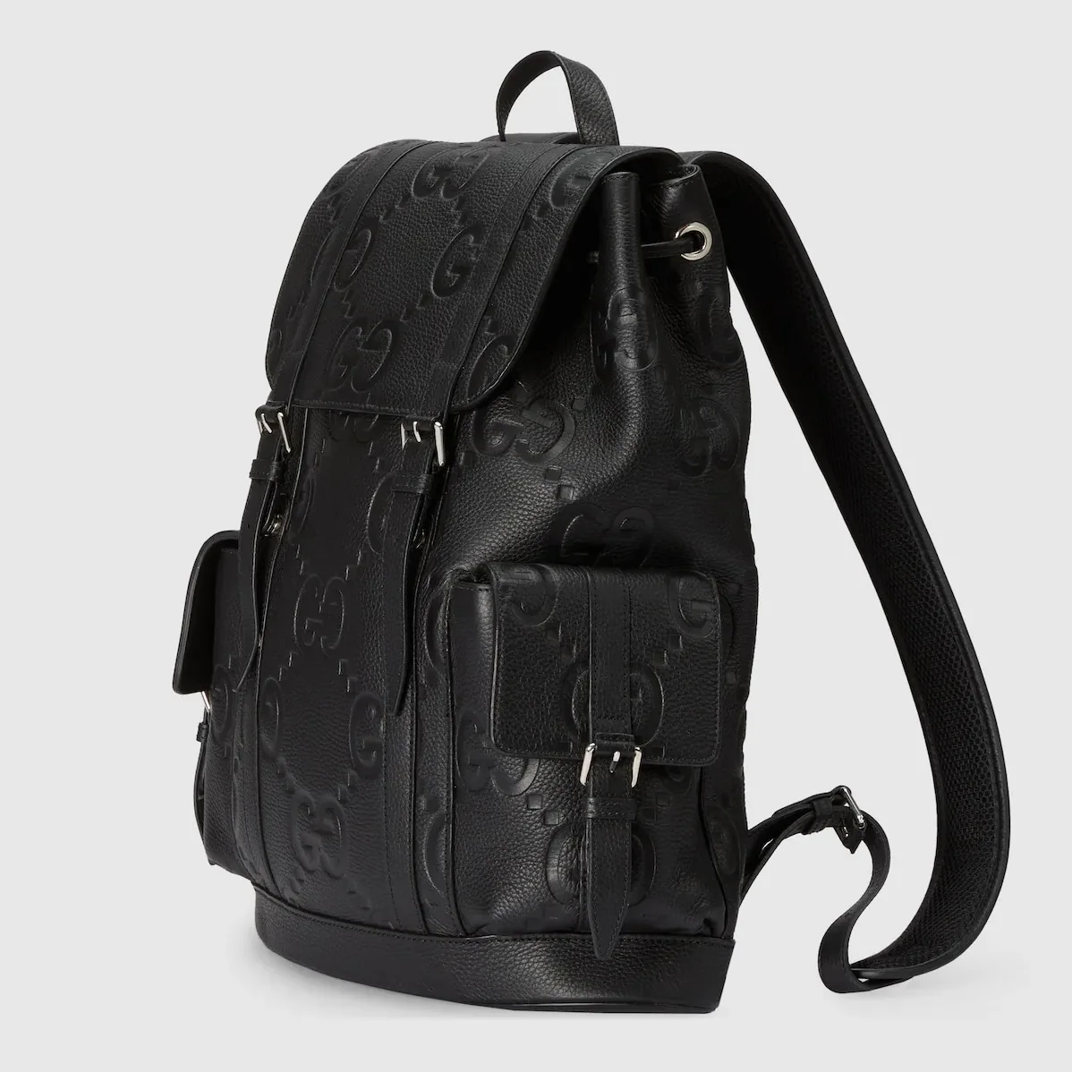 Gucci Jumbo GG Large Backpack Black / Gucci Jumbo GG Large Backpack Black /