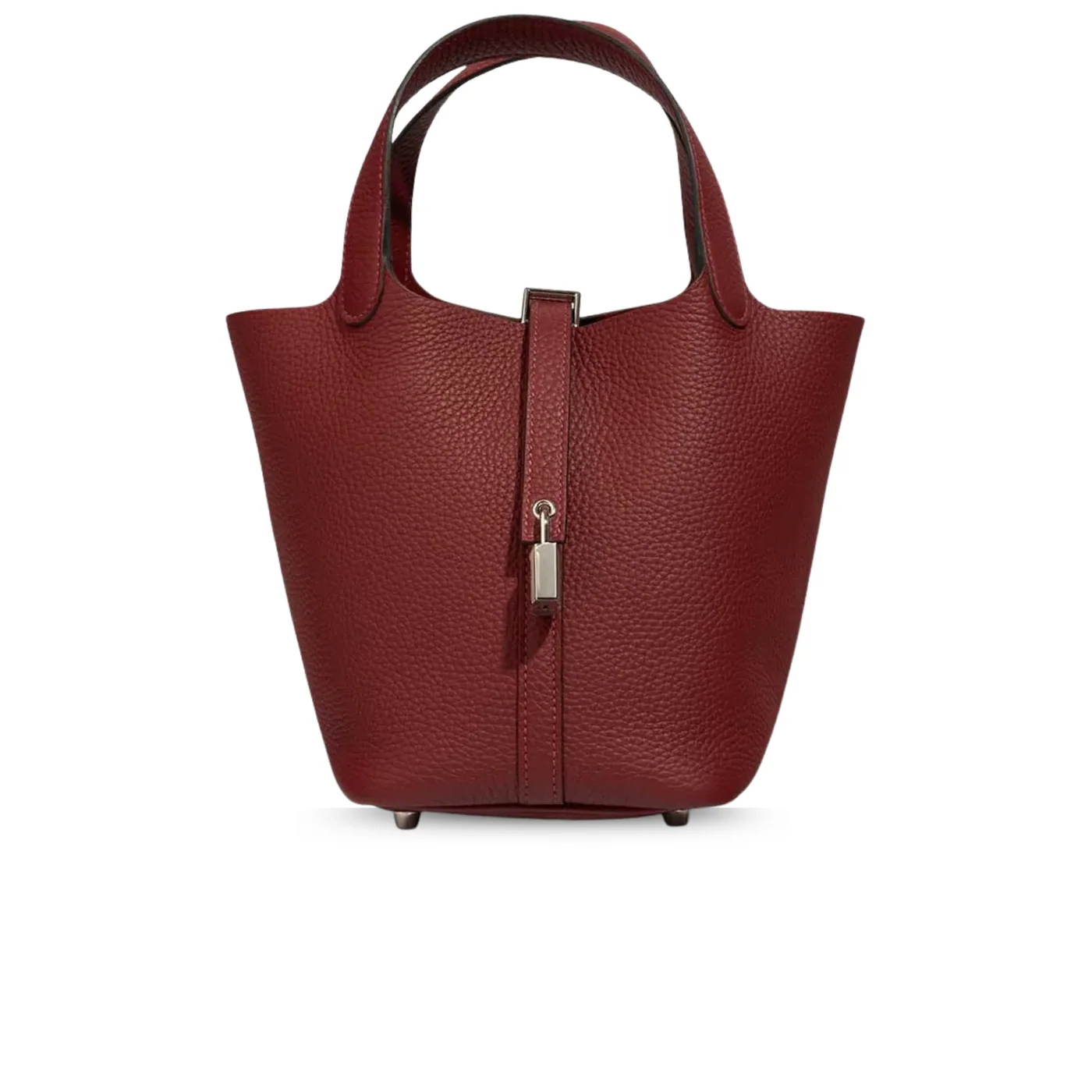 Hermès Picotin 18 Taurillon Clémence Rouge H Red Palladium Hardware /
