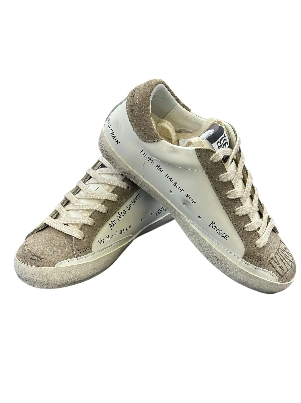 Super-Star with suede star and beige heel tab