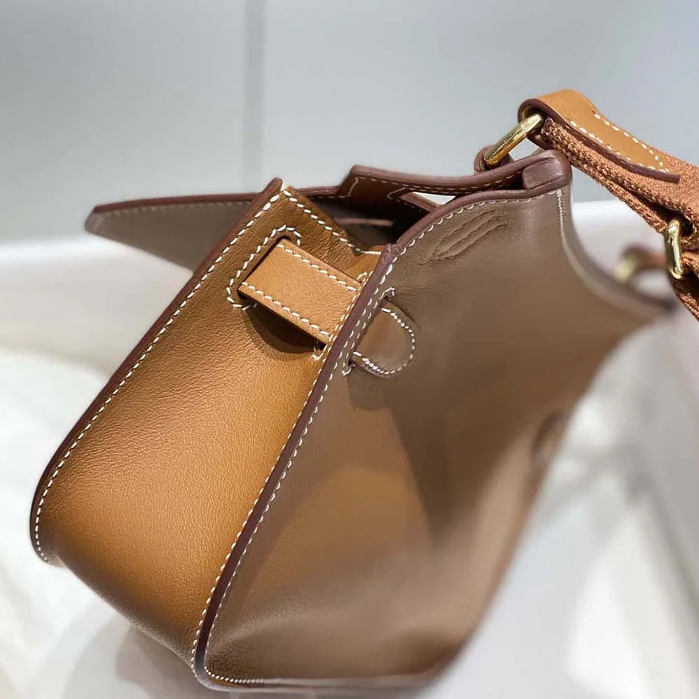 Hermes Jyspiere in Evercolor Leather for Women in Brown Hermes Jyspiere in Evercolor Leather for Women in Brown