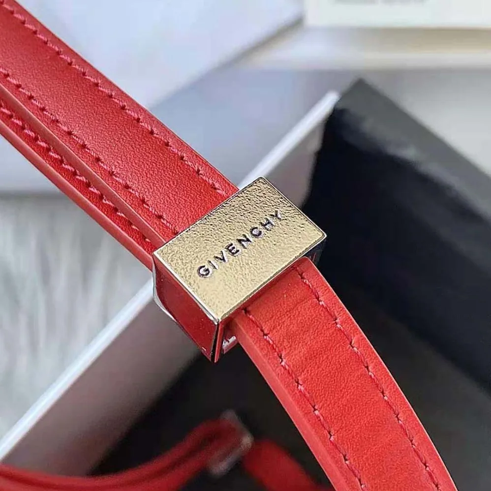 Givenchy Small 4g Bag in Box Leather for Women in Red Givenchy Small 4g Bag in Box Leather for Women in Red
