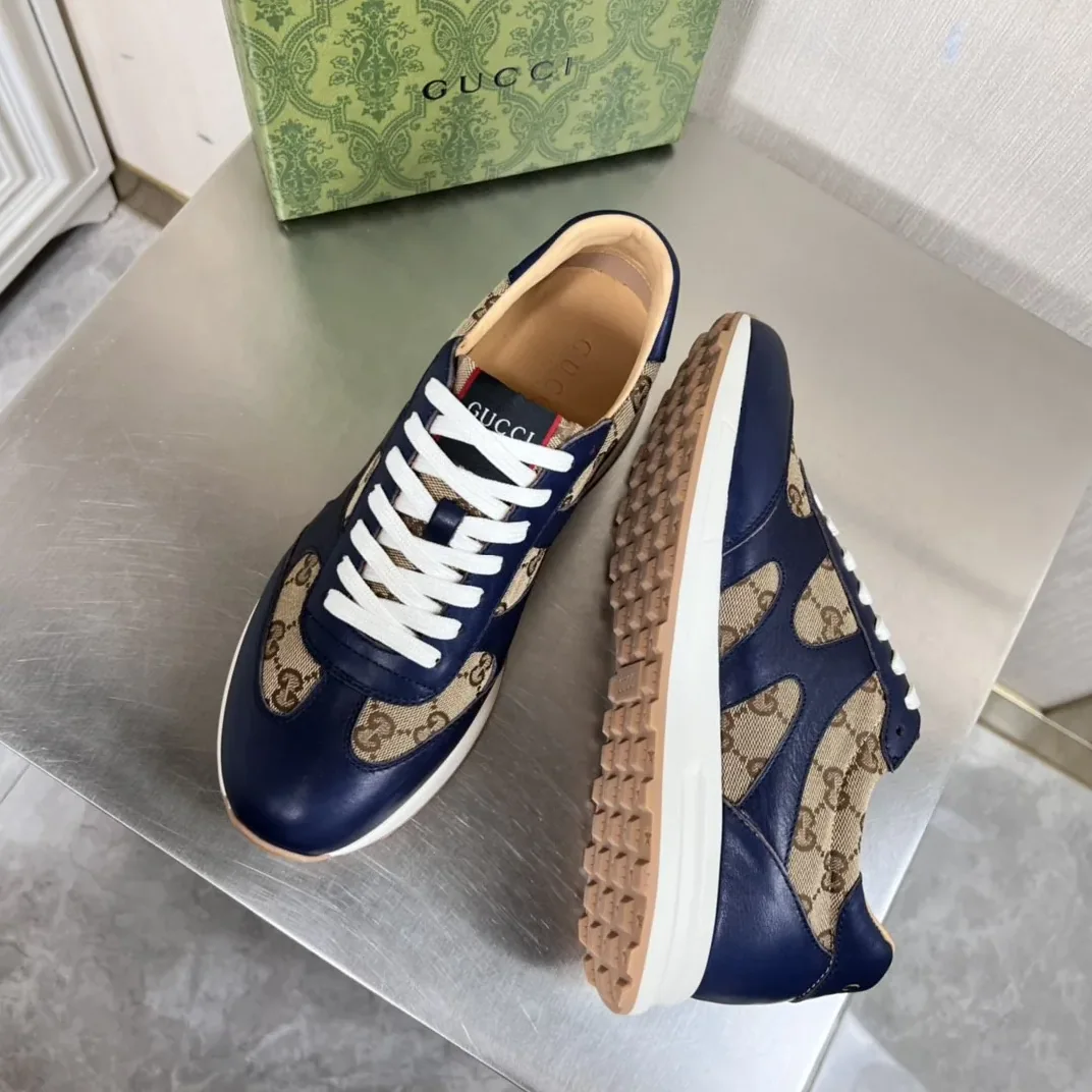 Gucci GG Sneakers Blue for Men