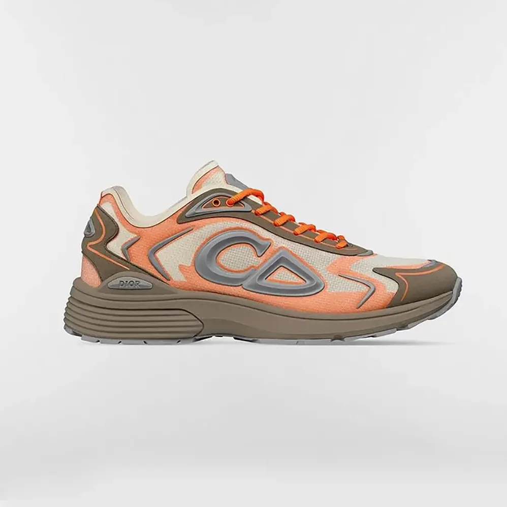 Dior B30 Countdown Tech Sneaker Beige Semi-Transparent N3O Nylon for Unisex Dior B30 Countdown Tech Sneaker Beige Semi-Transparent N3O Nylon for Unisex