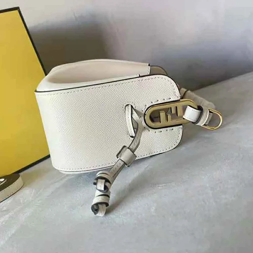 Fendi Pomodorino White Leather Mini for Women in Bag Fendi Pomodorino White Leather Mini for Women in Bag