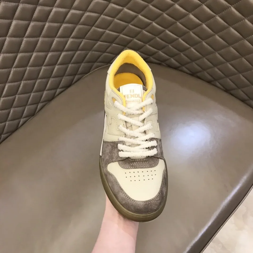 Fendi FD Match Low Tops Sneakers Grey 8E8252AHH2F1FHU Fendi FD Match Low Tops Sneakers Grey 8E8252AHH2F1FHU