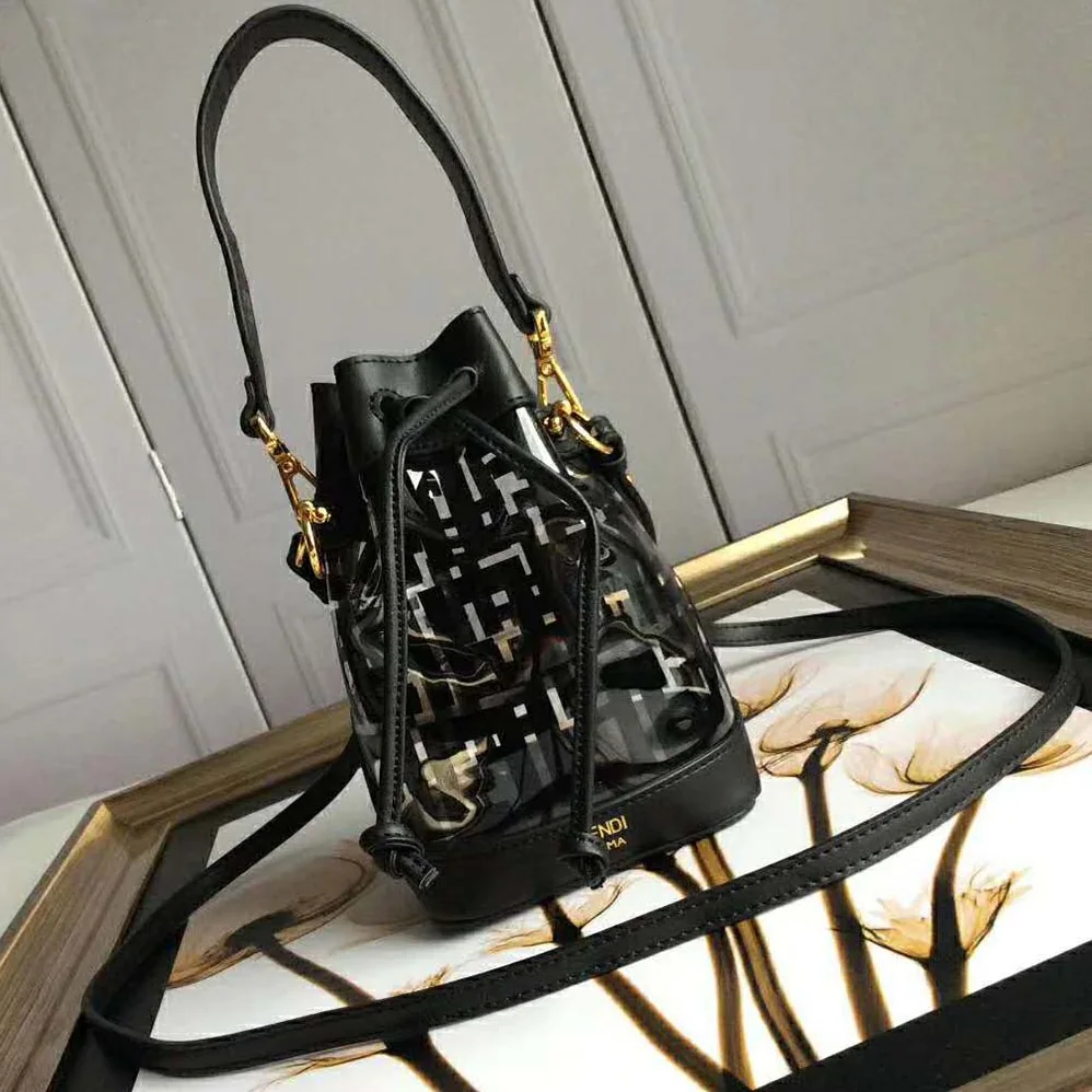 Fendi MON TRESOR PU Mini-Bag for Women in Black Fendi MON TRESOR PU Mini-Bag for Women in Black