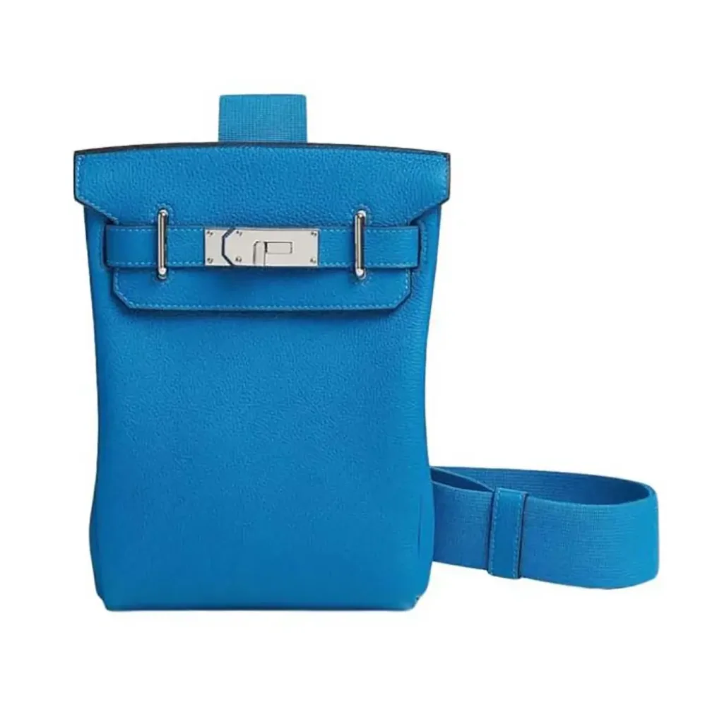 Hermes Hac A Dos PM Backpack for Unisex in Blue