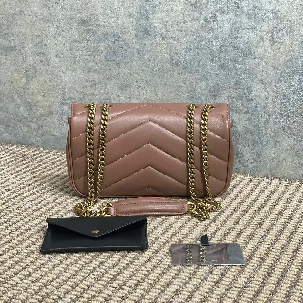 Saint Laurent YSL Loulou Small in Matelasse Lambskin-801437AAEAX5036 for Women Saint Laurent YSL Loulou Small in Matelasse Lambskin-801437AAEAX5036 for Women