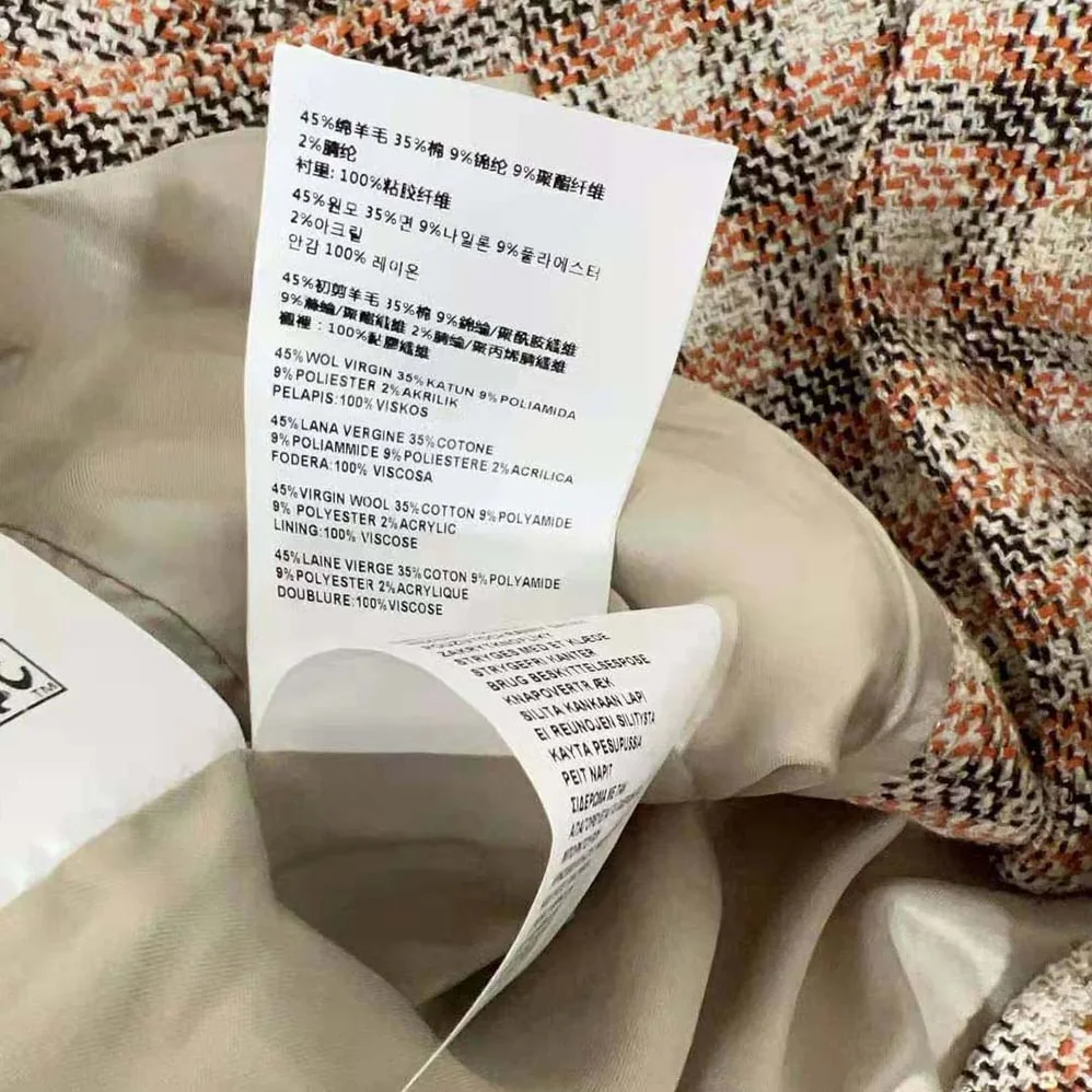 Miu Miu Single-breasted Check Jacket With Embroidered Miu Miu Logo for Women