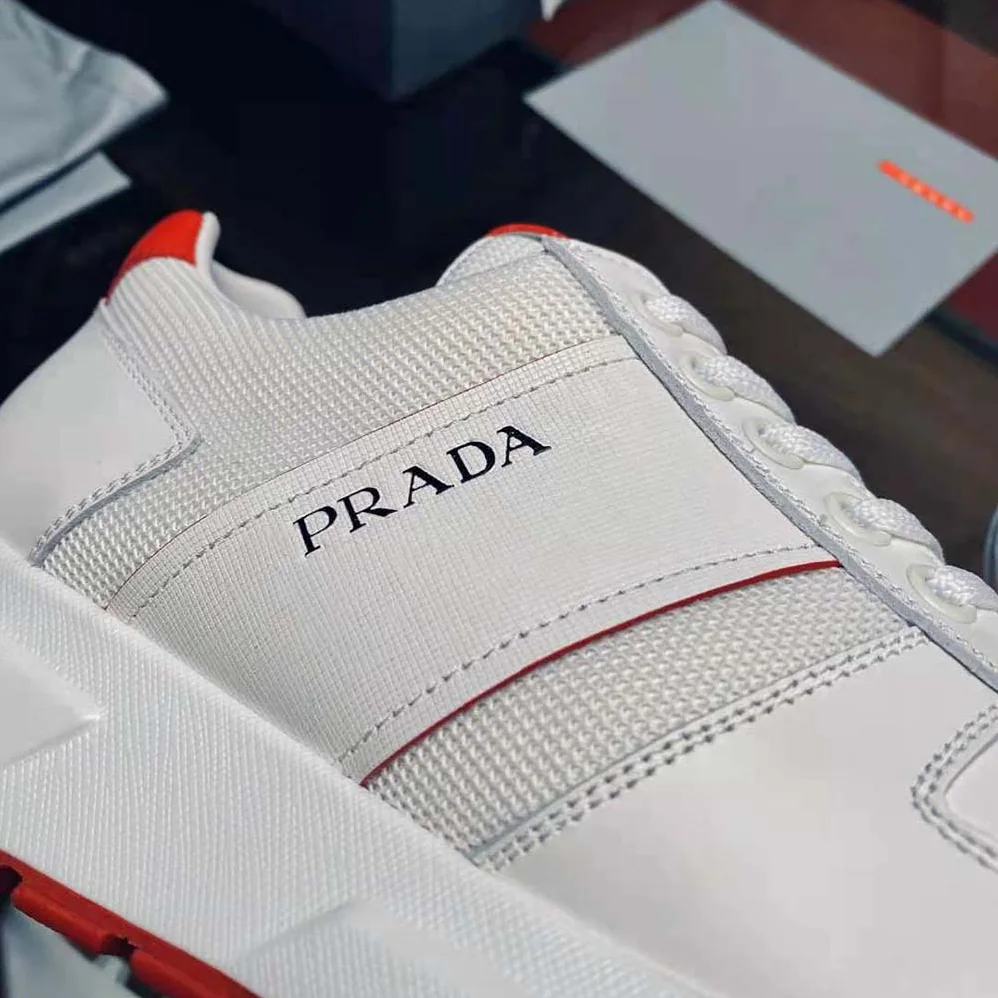 Prada Prax 01 Sneakers for Women in White
