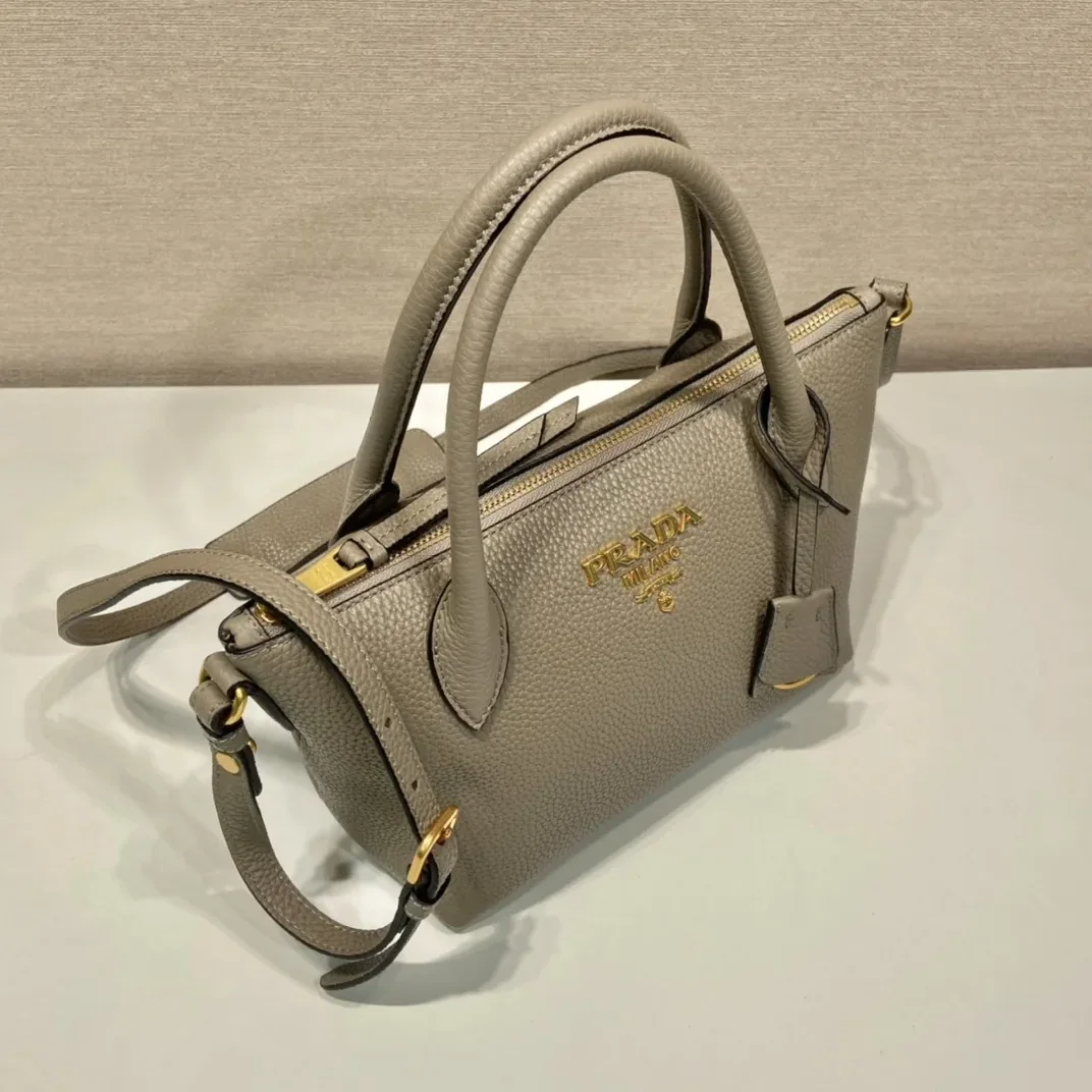 Prada Saffiano Mini Bag Beige