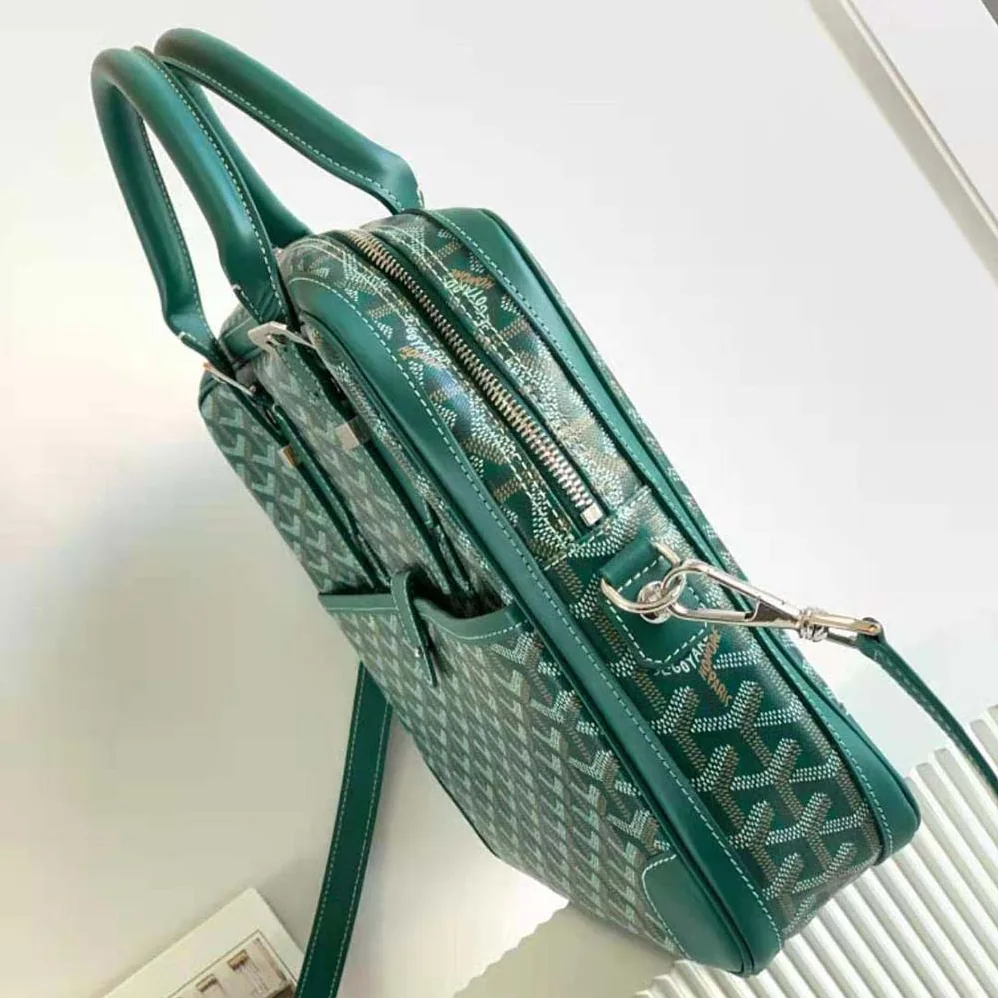 Goyard Ambassade MM Document Case for Women in Green Goyard Ambassade MM Document Case for Women in Green