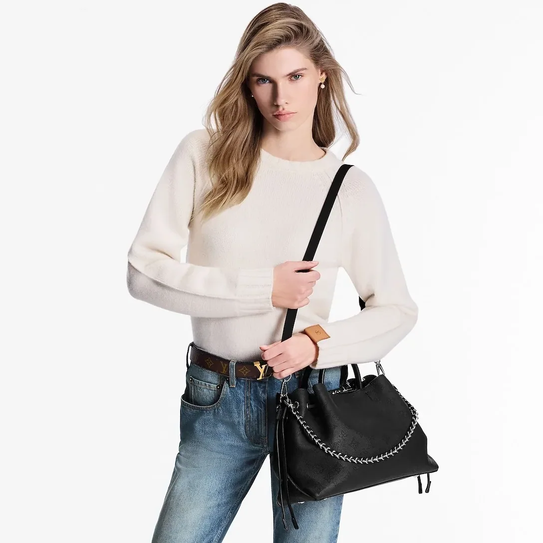 Louis Vuitton Bella Tote Mahina Black / LV Louis Vuitton Bella Tote Mahina Black / LV