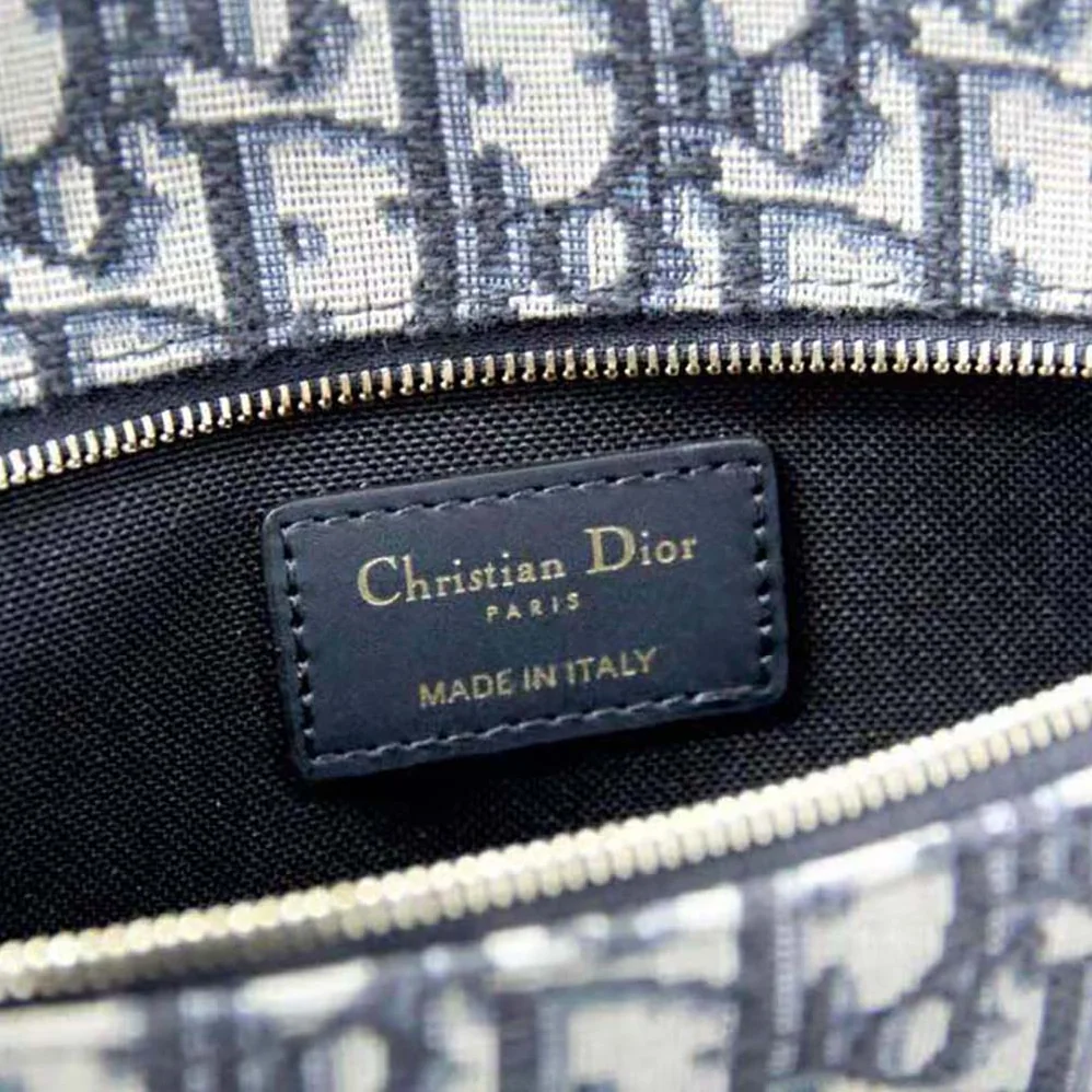 Dior Medium Diordouble Bag Blue Dior Oblique Jacquard for Women Dior Medium Diordouble Bag Blue Dior Oblique Jacquard for Women