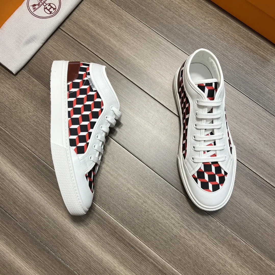 Hermes Enjoy Sneaker Red And White Hermes Enjoy Sneaker Red And White