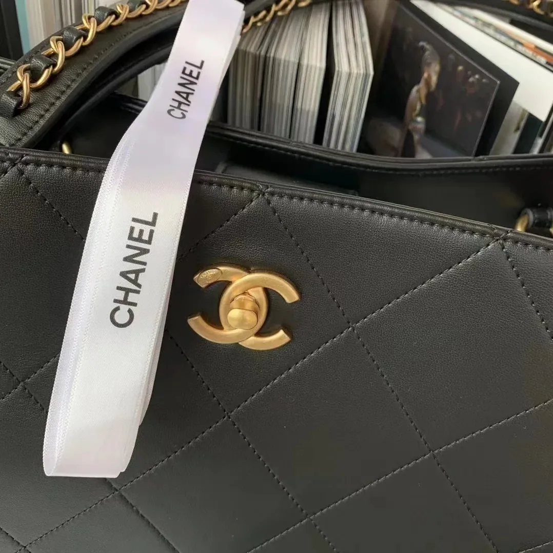 Chanel Shopping Bag Black